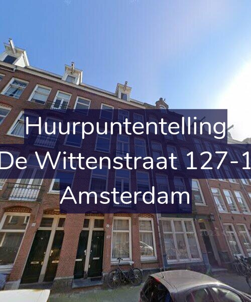 Foto gevel Huurpuntentelling voor De Wittenstraat 127-1, Amsterdam