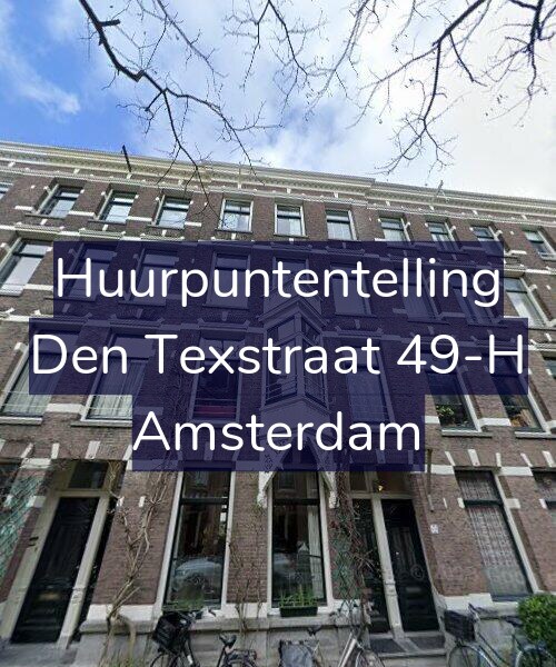 Foto gevel Huurpuntentelling voor Den Texstraat 49-H, Amsterdam