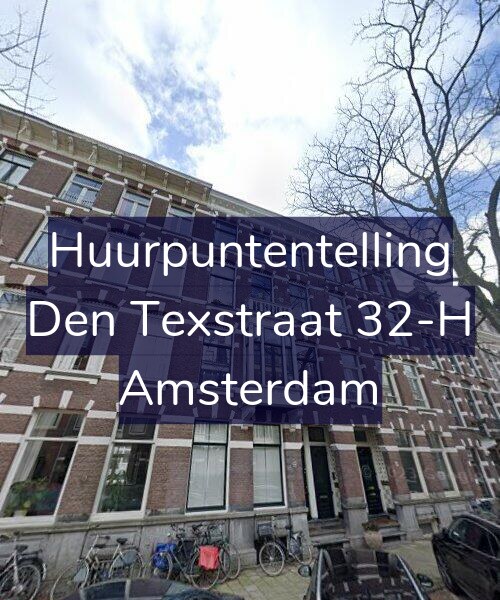 Foto gevel Huurpuntentelling voor Den Texstraat 32-H, Amsterdam