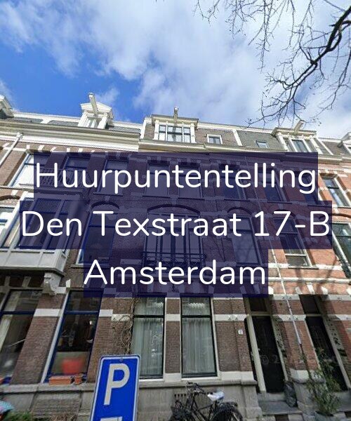 Foto gevel Huurpuntentelling voor Den Texstraat 17-B, Amsterdam
