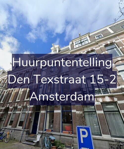 Foto gevel Huurpuntentelling voor Den Texstraat 15-2, Amsterdam