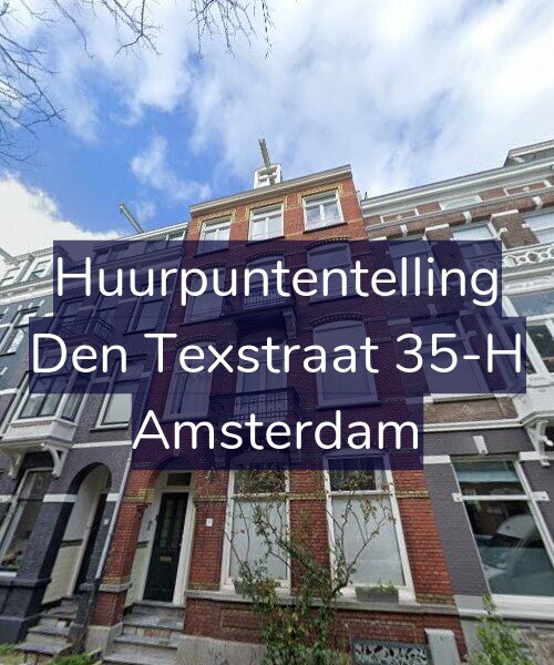 Foto gevel Huurpuntentelling voor Den Texstraat 35-H, Amsterdam