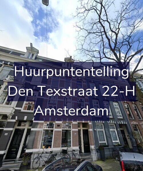 Foto gevel Huurpuntentelling voor Den Texstraat 22-H, Amsterdam