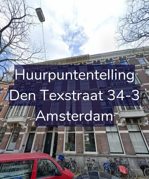Foto gevel Huurpuntentelling voor Den Texstraat 34-3, Amsterdam