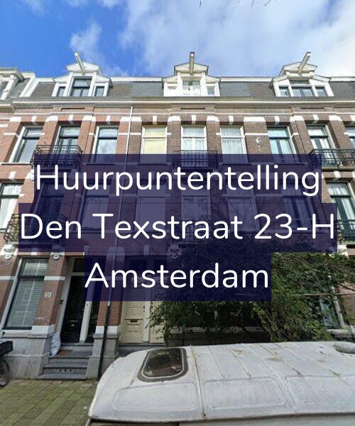Foto gevel Huurpuntentelling voor Den Texstraat 23-H, Amsterdam
