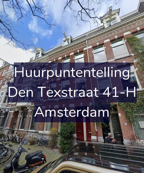 Foto gevel Huurpuntentelling voor Den Texstraat 41-H, Amsterdam