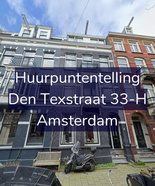 Foto gevel Huurpuntentelling voor Den Texstraat 33-H, Amsterdam