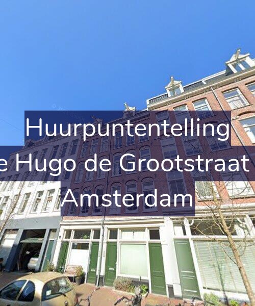 Foto gevel Huurpuntentelling voor Derde Hugo de Grootstraat 16-H, Amsterdam