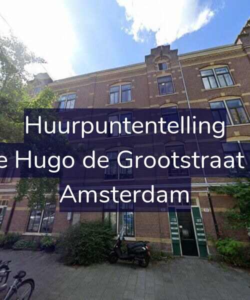 Foto gevel Huurpuntentelling voor Derde Hugo de Grootstraat 31-H, Amsterdam