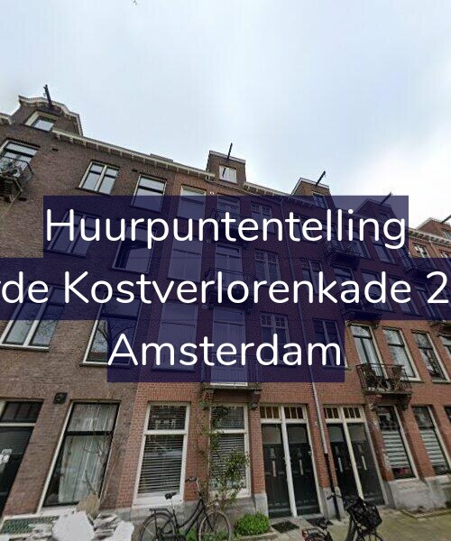 Foto gevel Huurpuntentelling voor Derde Kostverlorenkade 20-3, Amsterdam