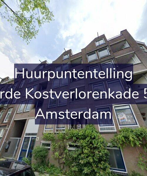 Foto gevel Huurpuntentelling voor Derde Kostverlorenkade 5-L, Amsterdam