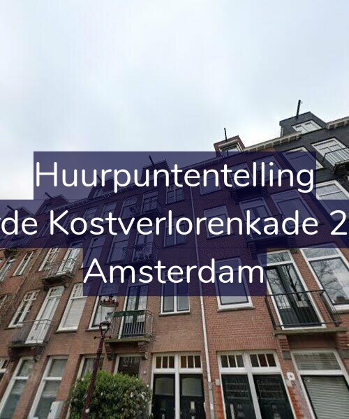 Foto gevel Huurpuntentelling voor Derde Kostverlorenkade 26-3, Amsterdam