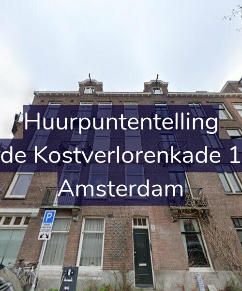 Foto gevel Huurpuntentelling voor Derde Kostverlorenkade 18-1, Amsterdam