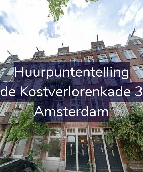 Foto gevel Huurpuntentelling voor Derde Kostverlorenkade 30-4, Amsterdam