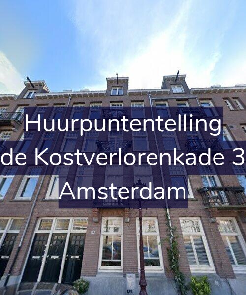 Foto gevel Huurpuntentelling voor Derde Kostverlorenkade 39-2, Amsterdam