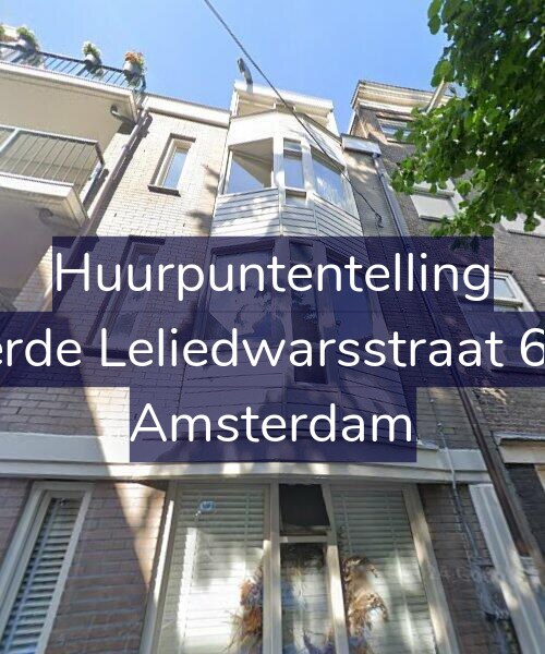 Foto gevel Huurpuntentelling voor Derde Leliedwarsstraat 6-B, Amsterdam