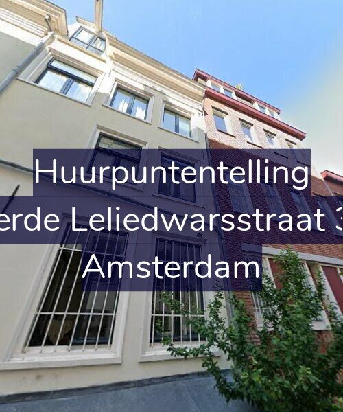 Foto gevel Huurpuntentelling voor Derde Leliedwarsstraat 38, Amsterdam