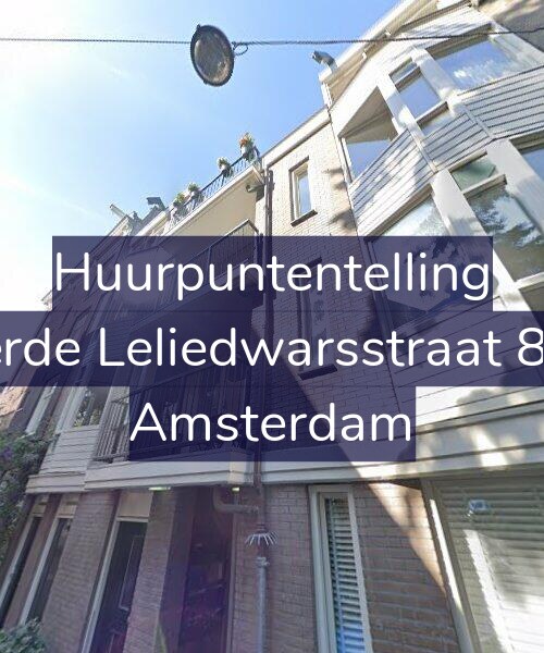 Foto gevel Huurpuntentelling voor Derde Leliedwarsstraat 8-A, Amsterdam