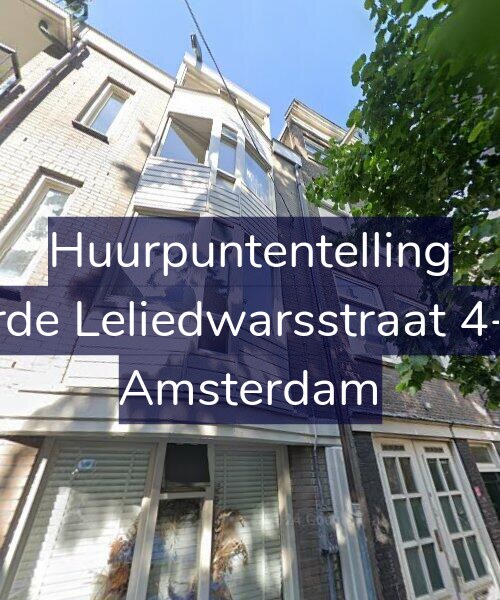 Foto gevel Huurpuntentelling voor Derde Leliedwarsstraat 4-A2, Amsterdam