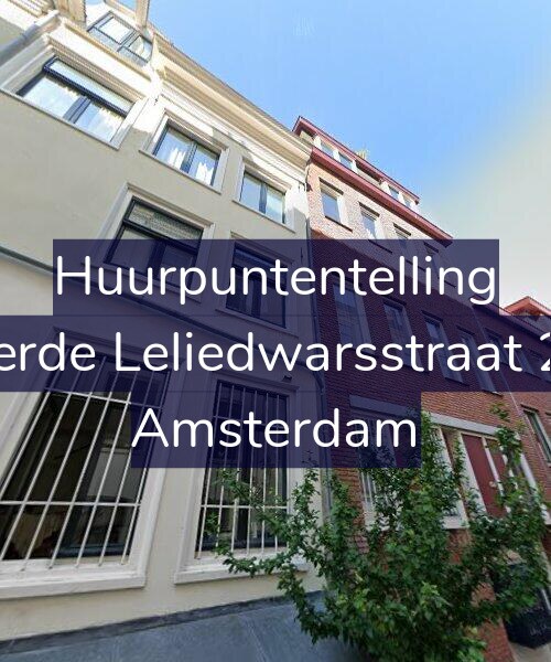 Foto gevel Huurpuntentelling voor Derde Leliedwarsstraat 28, Amsterdam