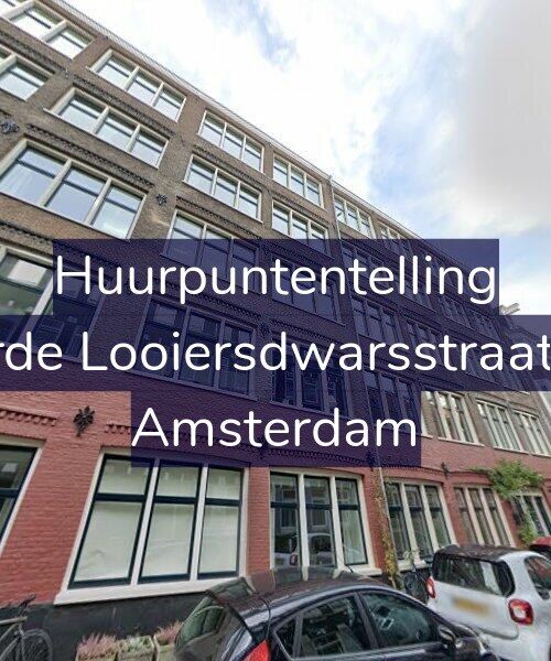 Foto gevel Huurpuntentelling voor Derde Looiersdwarsstraat 24, Amsterdam