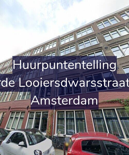 Foto gevel Huurpuntentelling voor Derde Looiersdwarsstraat 22, Amsterdam