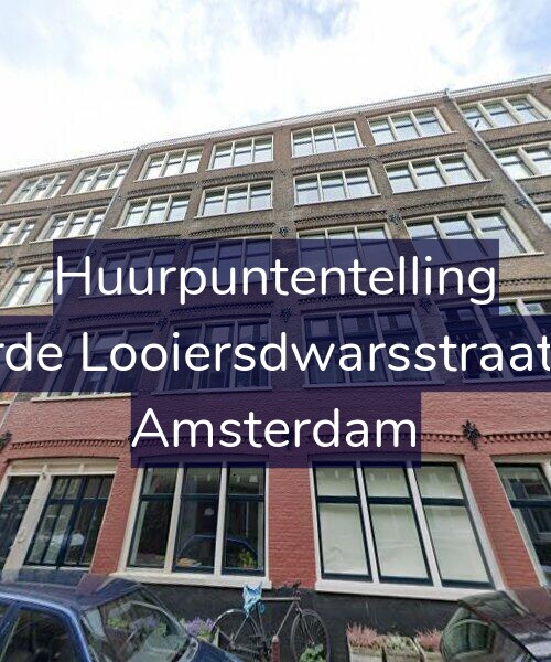 Foto gevel Huurpuntentelling voor Derde Looiersdwarsstraat 28, Amsterdam