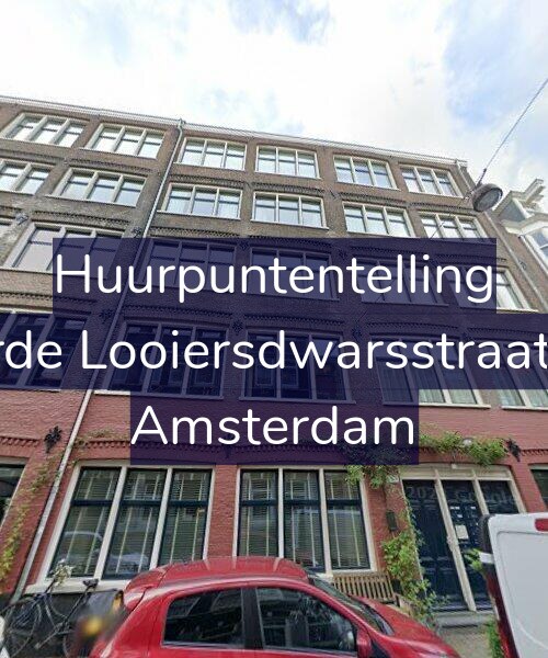 Foto gevel Huurpuntentelling voor Derde Looiersdwarsstraat 18, Amsterdam