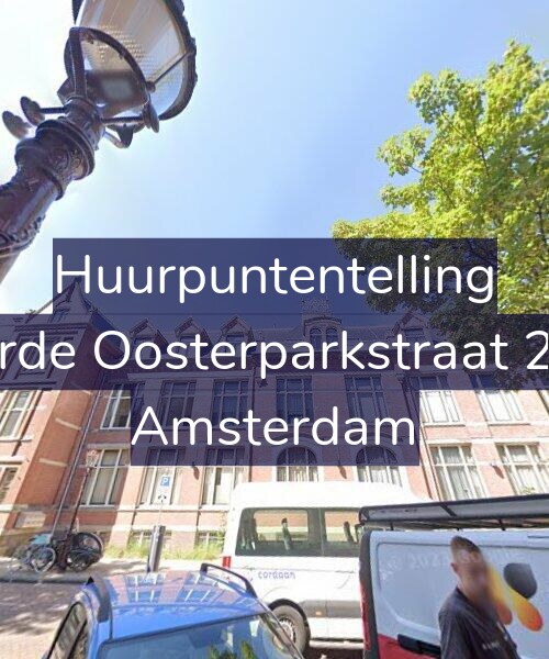 Foto gevel Huurpuntentelling voor Derde Oosterparkstraat 229, Amsterdam