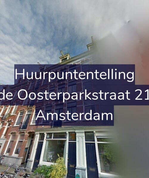 Foto gevel Huurpuntentelling voor Derde Oosterparkstraat 212-3, Amsterdam
