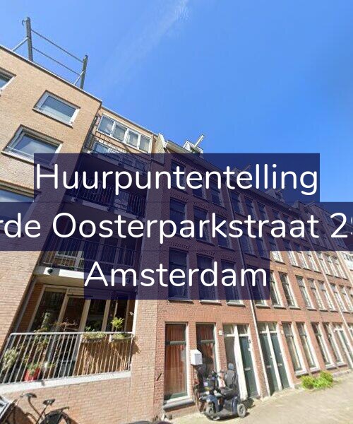Foto gevel Huurpuntentelling voor Derde Oosterparkstraat 29-3, Amsterdam