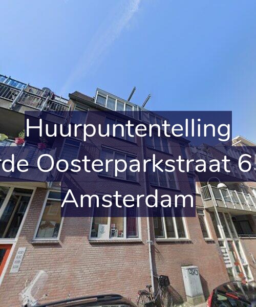 Foto gevel Huurpuntentelling voor Derde Oosterparkstraat 65-C, Amsterdam