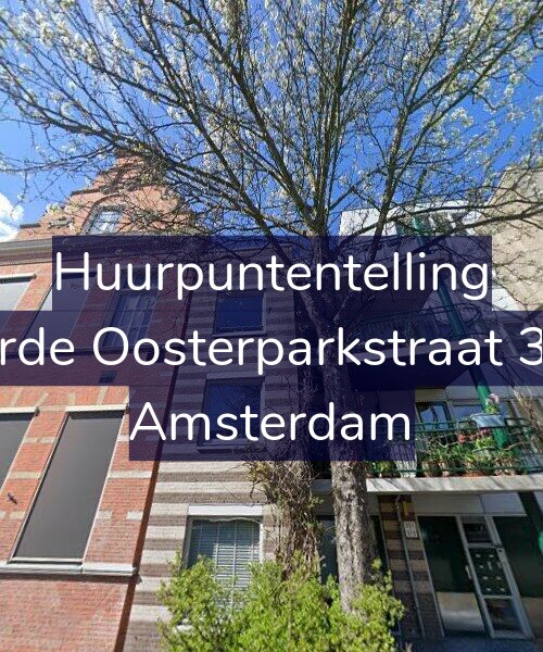 Foto gevel Huurpuntentelling voor Derde Oosterparkstraat 303, Amsterdam