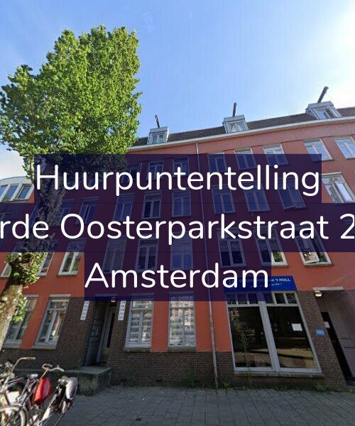 Foto gevel Huurpuntentelling voor Derde Oosterparkstraat 292, Amsterdam