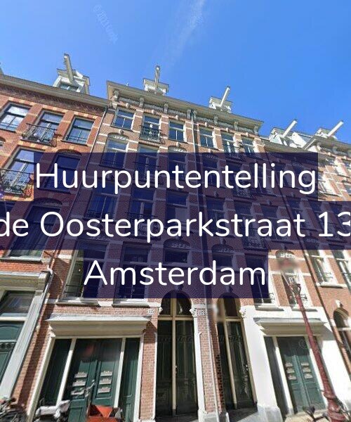 Foto gevel Huurpuntentelling voor Derde Oosterparkstraat 137-C, Amsterdam