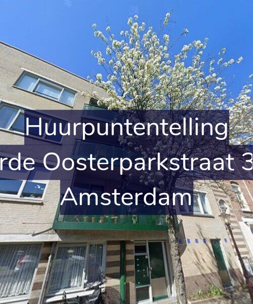 Foto gevel Huurpuntentelling voor Derde Oosterparkstraat 355, Amsterdam