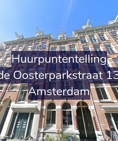 Foto gevel Huurpuntentelling voor Derde Oosterparkstraat 139-B, Amsterdam