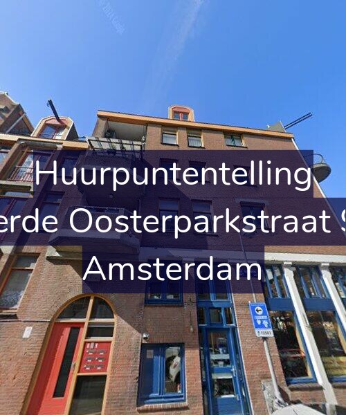 Foto gevel Huurpuntentelling voor Derde Oosterparkstraat 93, Amsterdam