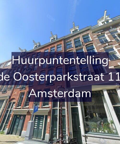 Foto gevel Huurpuntentelling voor Derde Oosterparkstraat 119-A, Amsterdam