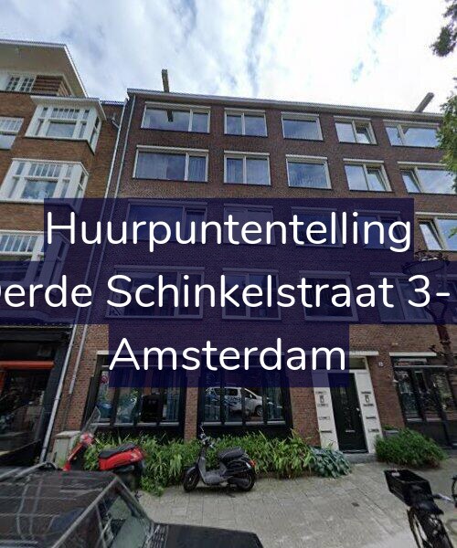 Foto gevel Huurpuntentelling voor Derde Schinkelstraat 3-H, Amsterdam