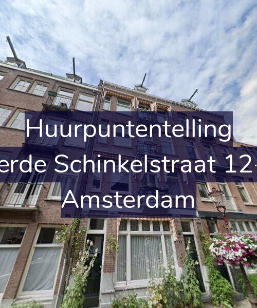 Foto gevel Huurpuntentelling voor Derde Schinkelstraat 12-2, Amsterdam