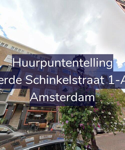 Foto gevel Huurpuntentelling voor Derde Schinkelstraat 1-A2, Amsterdam