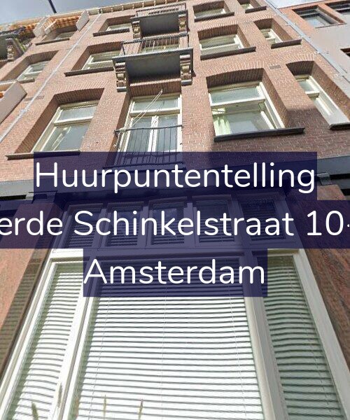 Foto gevel Huurpuntentelling voor Derde Schinkelstraat 10-3, Amsterdam