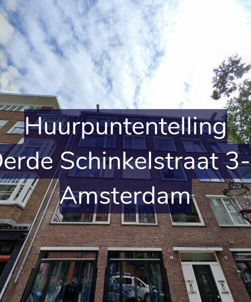 Foto gevel Huurpuntentelling voor Derde Schinkelstraat 3-3, Amsterdam