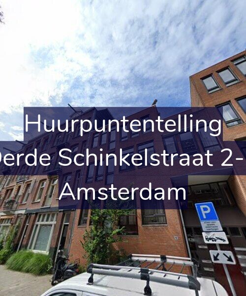 Foto gevel Huurpuntentelling voor Derde Schinkelstraat 2-C, Amsterdam