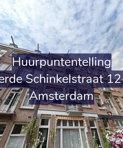 Foto gevel Huurpuntentelling voor Derde Schinkelstraat 12-3, Amsterdam