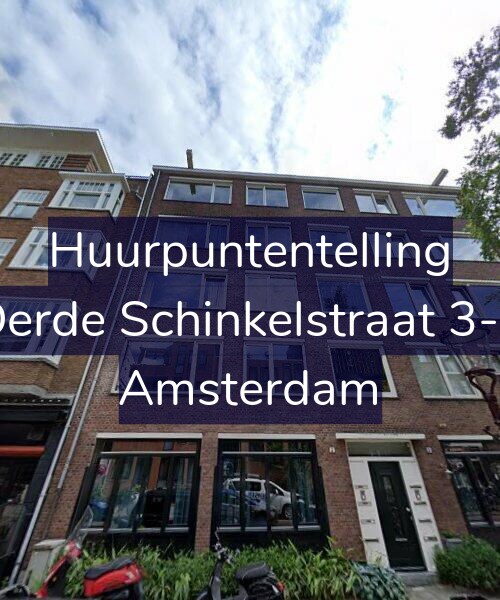 Foto gevel Huurpuntentelling voor Derde Schinkelstraat 3-4, Amsterdam