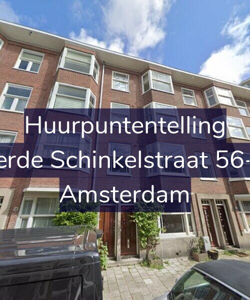 Foto gevel Huurpuntentelling voor Derde Schinkelstraat 56-H, Amsterdam