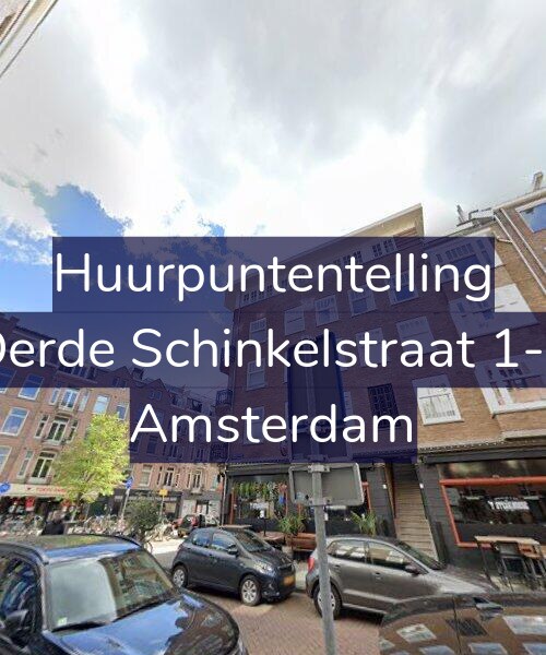 Foto gevel Huurpuntentelling voor Derde Schinkelstraat 1-1, Amsterdam