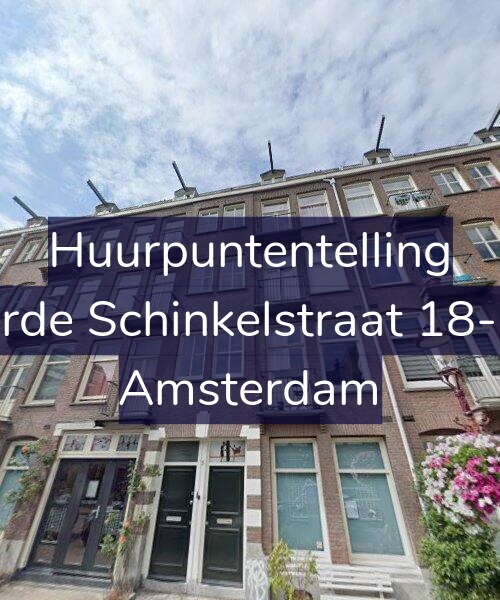 Foto gevel Huurpuntentelling voor Derde Schinkelstraat 18-1R, Amsterdam